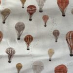Stoffmuster-Heißluftballone-Jersey-Unisex
